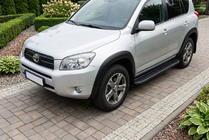 Toyota Rav 4 2006-2013 Pedane Laterali Bosphorus Black (2 pz, Alluminio) foto 1