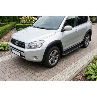 Pedane Laterali Bosphorus Black (2 pz, Alluminio) Toyota Rav 4 2006-2013 foto 1