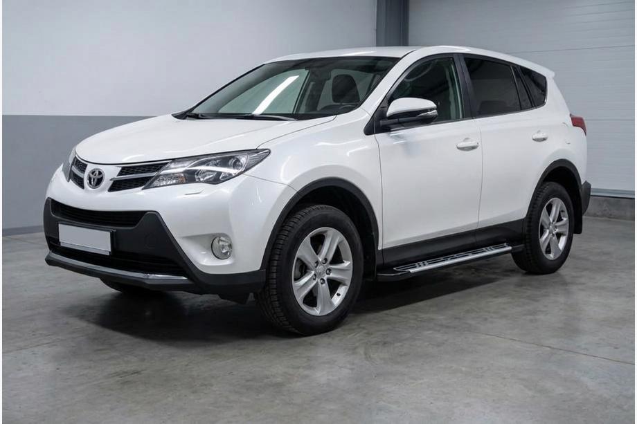 Toyota Rav 4 2013-2018 Pedane Laterali Sunrise (2 pz, Alluminio) Foto 1