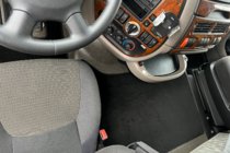 DAF XF105 2005-2013 Tappetini in tessuto Premium (Nero) foto 4
