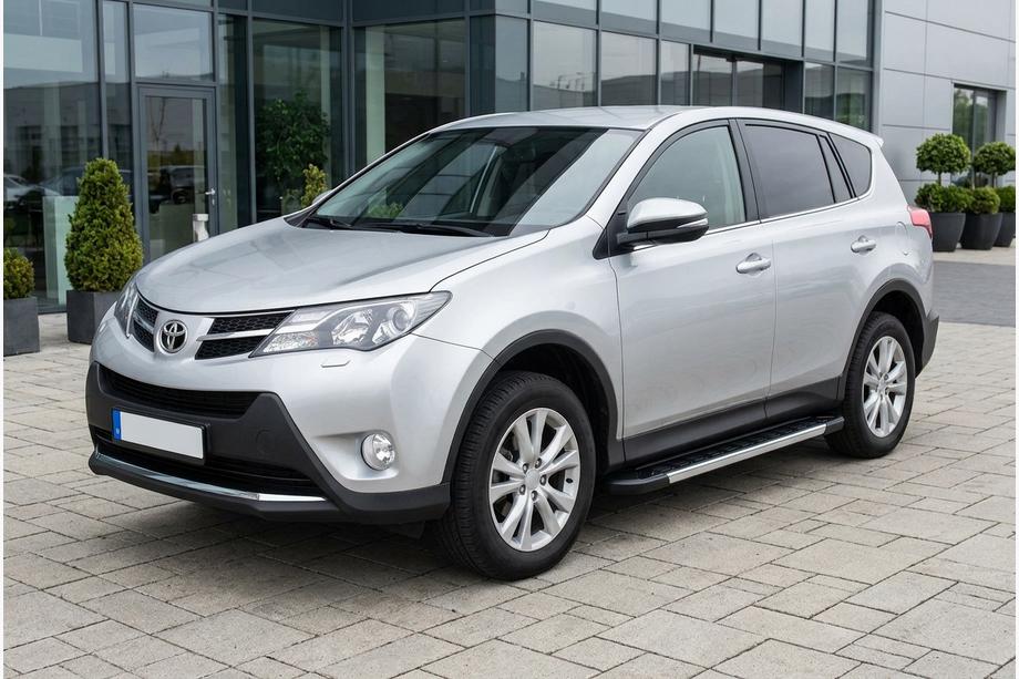 Toyota Rav 4 2013-2018 Pedane Laterali RedLine V1 (2 pz, Alluminio) Image