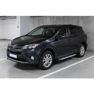 Pedane Laterali Line (2 pz, Alluminio) Toyota Rav 4 2013-2018 foto 1