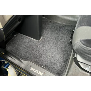 Tappetini in tessuto Deluxe (Nero) MAN TGX 2020- foto 1