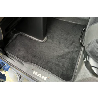 Tappetini in tessuto Premium (Nero) MAN TGX 2020- foto 1