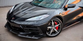 Chevrolet Corvette C8 2019- Kit carrozzeria LRT-Design Carbon foto 3