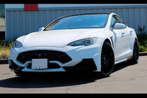 Tesla Model S 2012– Kit carrozzeria LRT-Design Carbon foto 13