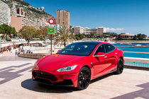 Tesla Model S 2012– Kit carrozzeria LRT-Design Carbon foto 5