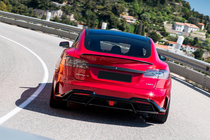 Tesla Model S 2012– Kit carrozzeria LRT-Design Carbon foto 4