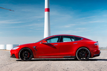Tesla Model S 2012– Kit carrozzeria LRT-Design Carbon foto 6