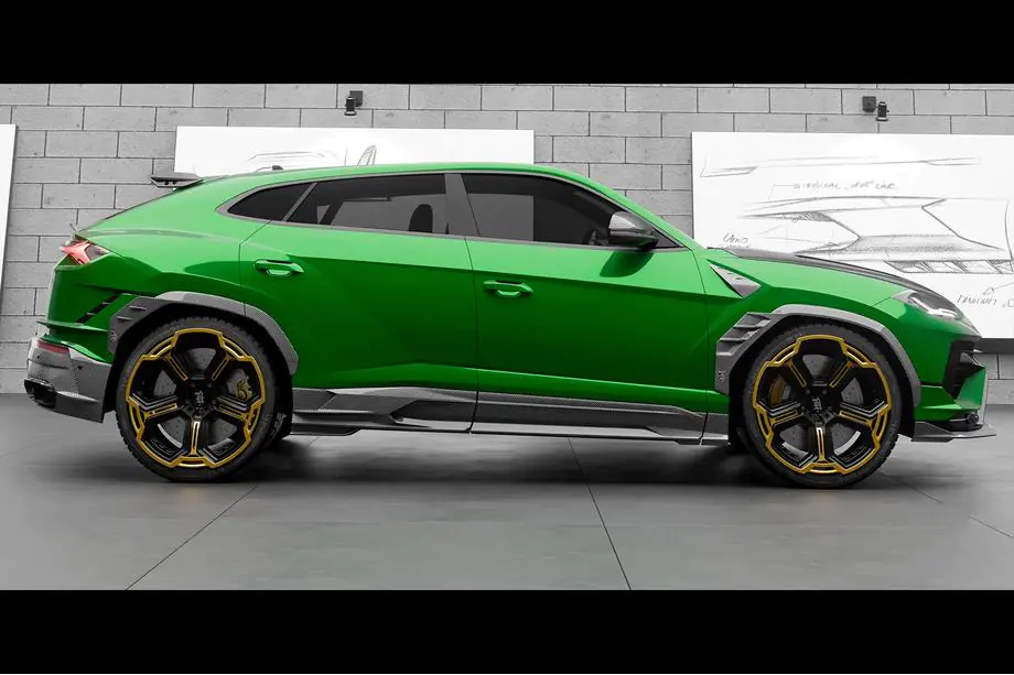Lamborghini Urus 2018- Kit carrozzeria LRT-Design Carbon (per S / Performante 2022-2024) Foto 6