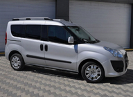 Fiat Doblo II 2010-2022 Pedane Laterali Black (2 pz, Acciaio Inox) foto 2