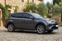 Toyota Rav 4 2013-2018 Pedane Laterali Bosphorus Black (2 pz, Alluminio) foto 1