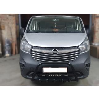 Parabulloni WT004 Nero (Acciaio Inox) Opel Vivaro 2015-2019 foto 2