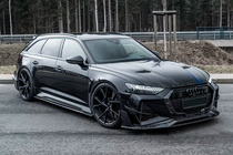 Audi A6 C8 2018–2025 Kit carrozzeria MNSR Carbon (per RS6, carbonio forgiato) foto 6