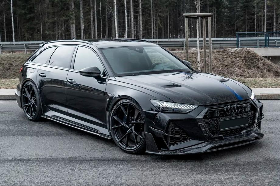Audi A6 C8 2018–2025 Kit carrozzeria MNSR Carbon (per RS6, carbonio forgiato) Foto 6