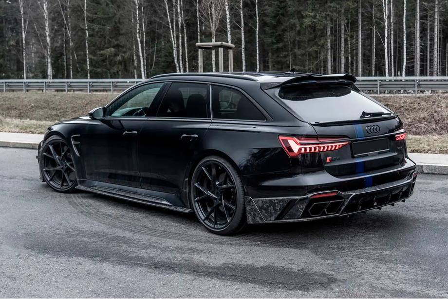 Audi A6 C8 2018–2025 Kit carrozzeria MNSR Carbon (per RS6, carbonio forgiato) Foto 7