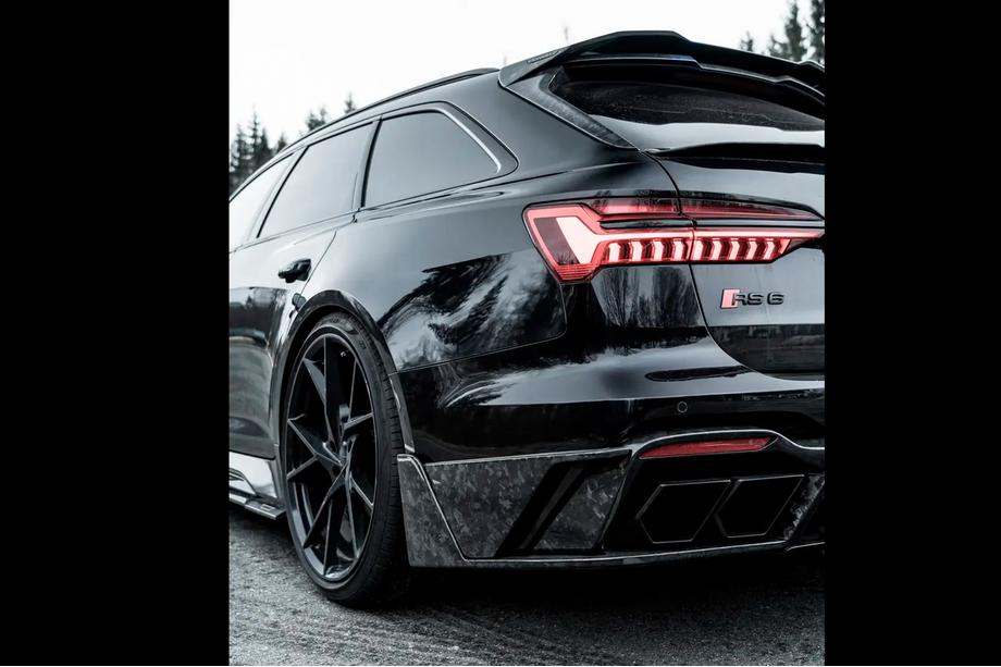 Audi A6 C8 2018–2025 Kit carrozzeria MNSR Carbon (per RS6, carbonio forgiato) Foto 8