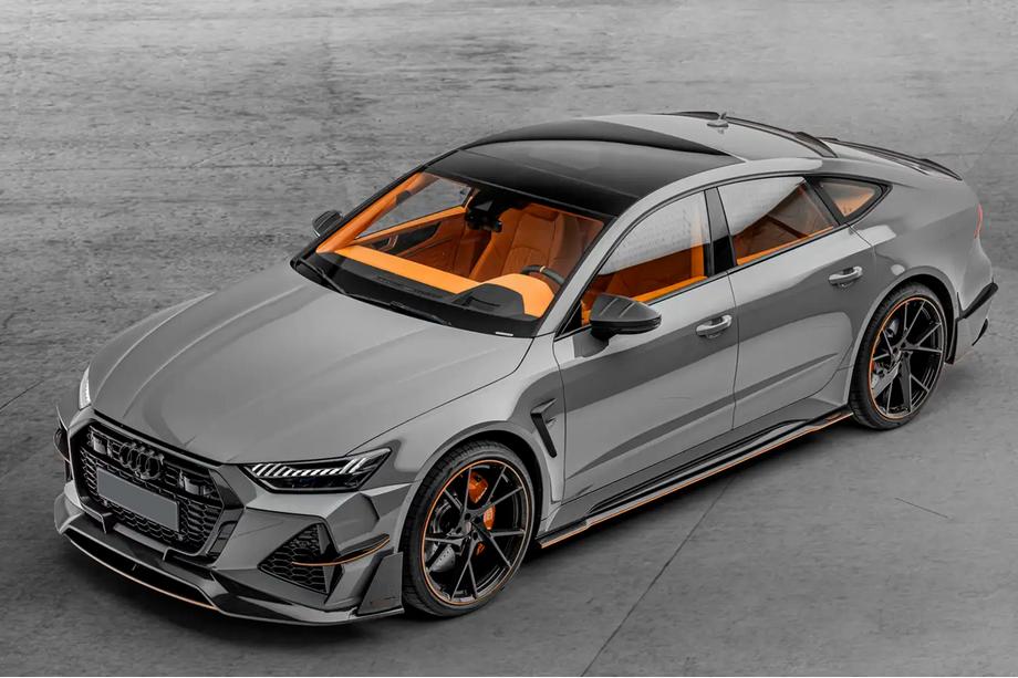 Audi A7 2018- Kit carrozzeria MNSR Carbon (per RS7) Foto 1