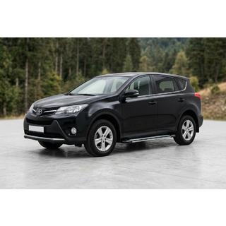 Pedane Laterali Rainbow (2 pz, Alluminio) Toyota Rav 4 2013-2018 foto 1