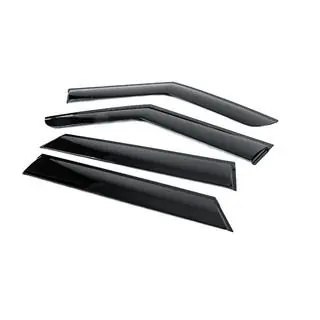 Deflettori Finestrini con Modanatura Cromata Niken Luxury (4 pz) foto 2