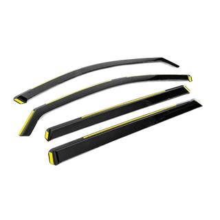 Deflettori aria ad incastro Niken Luxury (4 pz) Mazda CX-80 2024– foto 3