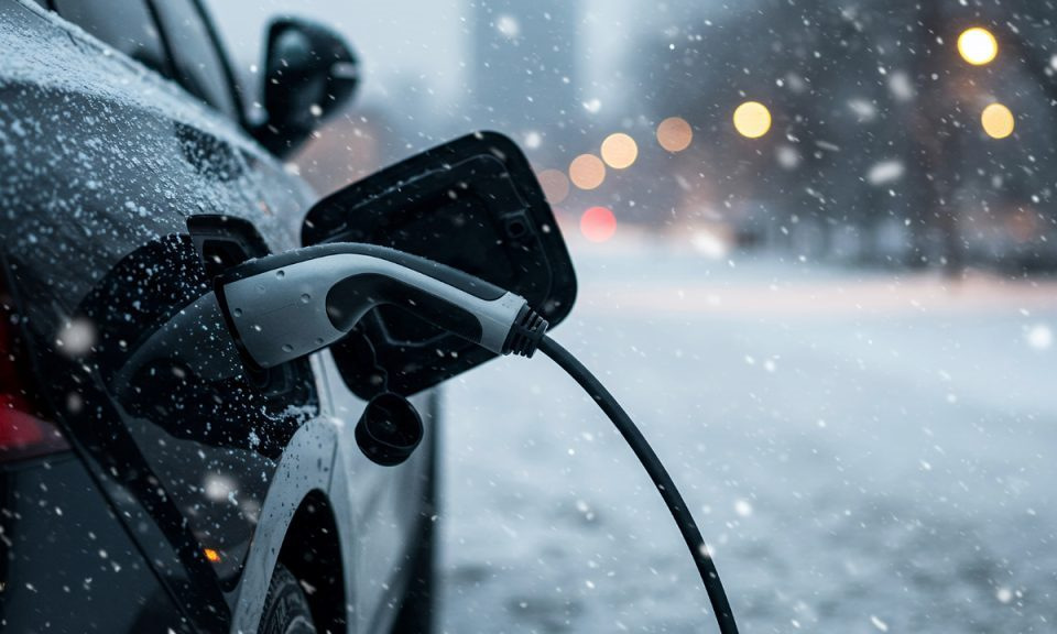 Come il freddo influisce su un'auto elettrica