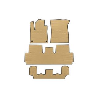 Tappetini EVA (Per Grand, 3 File, Beige) Citroen C-4 Picasso 2013–2022