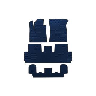 Tappetini EVA (Per Grand, 3 File, Blu) Citroen C-4 Picasso 2013–2022