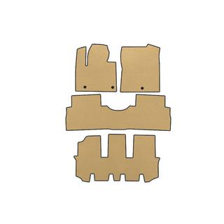 Tappetini EVA (3 File, Beige) Hyundai Santa Fe 4 2018-2023