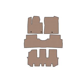 Tappetini in Gomma Carsuit (3 File, Beige) Hyundai Santa Fe 4 2018-2023 foto 1