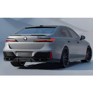 Diffusore posteriore con terminali di scarico (per M760, M-Sport e i7 M70) foto 2