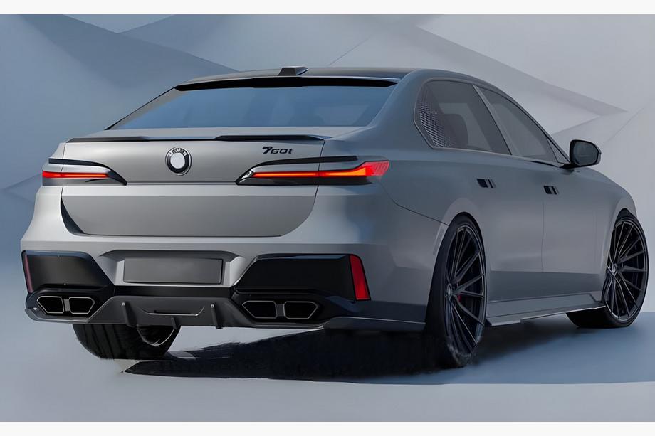BMW 7 Series G70/G71 2022- Spoiler per lunotto (palpebra) Image