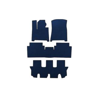 Tappetini EVA (3 File, Blu) Hyundai Santa Fe 5 2023-