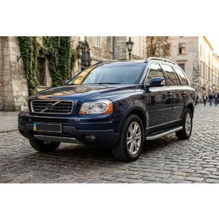 Pedane Laterali Tayga Grey (2 pz, Alluminio) Volvo XC90 2002-2014 foto 1
