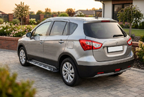 Suzuki SX4 S-Cross 2013-2016 Pedane Laterali Sunrise (2 pz, Alluminio) foto 1