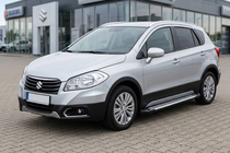 Suzuki SX4 S-Cross 2013-2016 Pedane Laterali Line (2 pz, Alluminio) foto 1