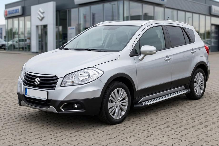 Suzuki SX4 S-Cross 2013-2016 Pedane Laterali Line (2 pz, Alluminio) Image