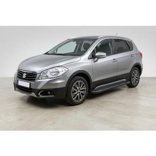Pedane Laterali Bosphorus Black (2 pz, Alluminio) Suzuki SX4 S-Cross 2013-2016 foto 1