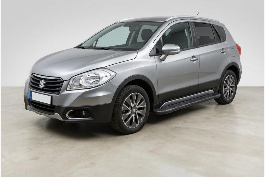 Suzuki SX4 S-Cross 2013-2016 Pedane Laterali Bosphorus Black (2 pz, Alluminio) Image