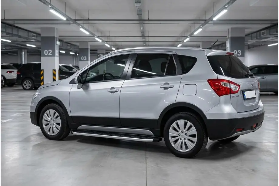 Suzuki SX4 S-Cross 2013-2016 Pedane Laterali Fullmond (2 pz, Alluminio) Image