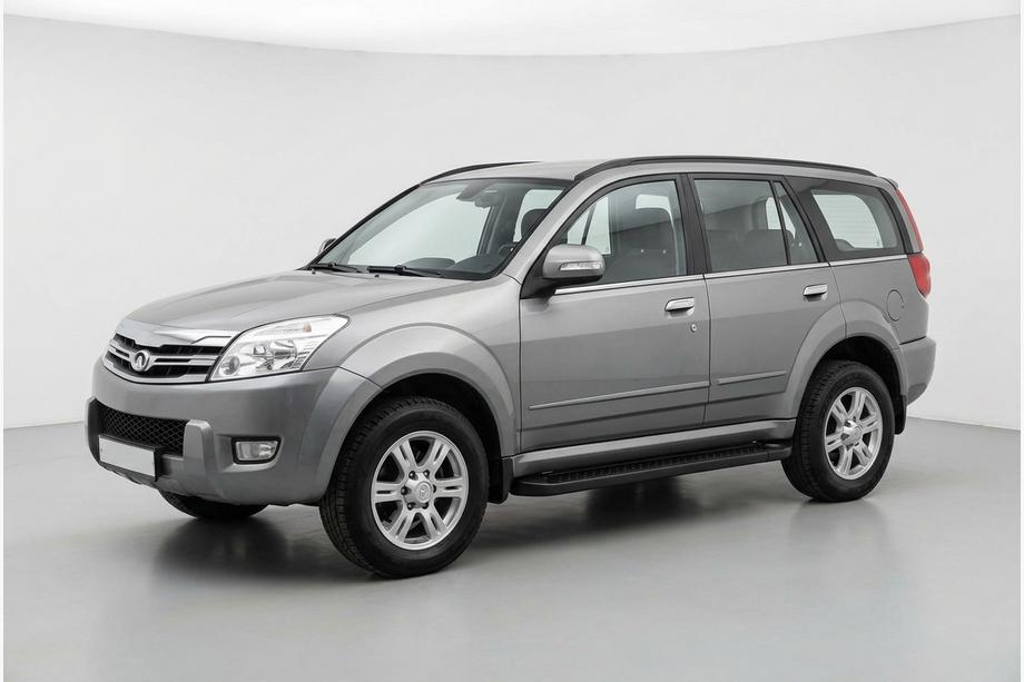 GreatWall Haval/Hover H3 2005-2013 Pedane Laterali Allmond Black (2 pz, Alluminio) Image
