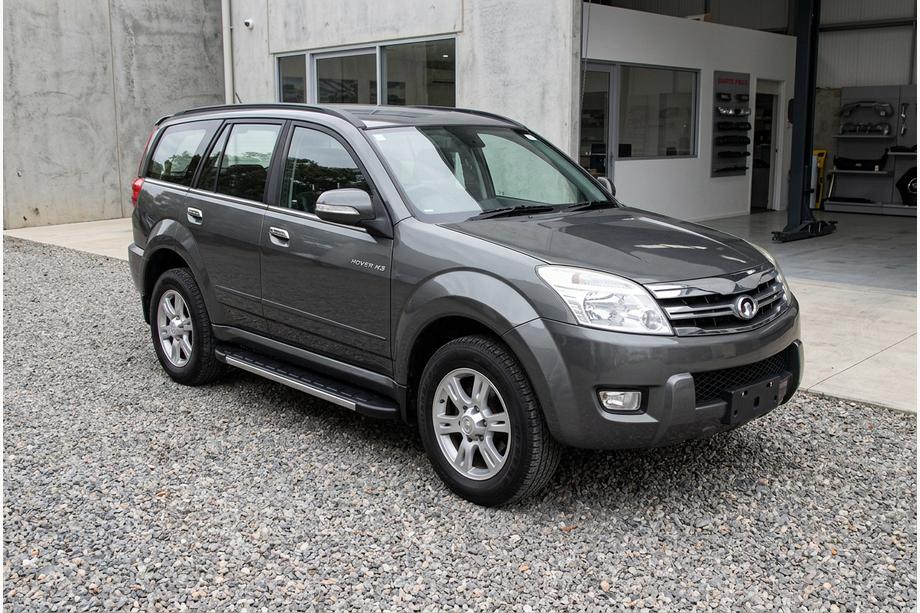 GreatWall Haval/Hover H3 2005-2013 Pedane Laterali Duru (2 pz, Alluminio) Image