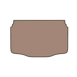 Tappetino in gomma per bagagliaio (Beige)