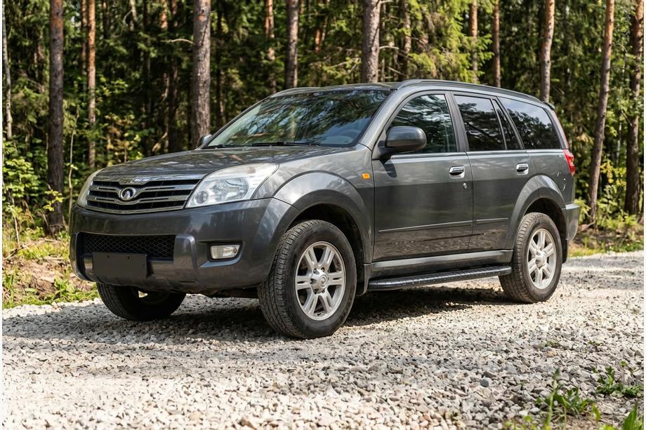 GreatWall Haval/Hover H3 2005-2013 Pedane Laterali Bosphorus Black (2 pz, Alluminio) Image