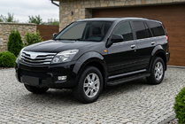 GreatWall Haval/Hover H3 2005-2013 Pedane Laterali RedLine Black (2 pz, Alluminio) foto 1