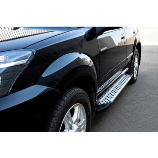 Pedane laterali Allmond Grey (2 pz, alluminio)