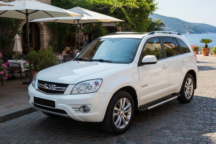 Chery Tiggo 3 2005- Pedane Laterali RedLine V1 (2 pz, Alluminio) Image