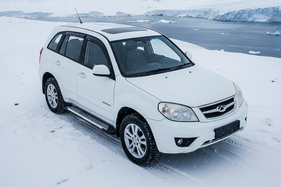 Chery Tiggo 3 2005- Pedane Laterali Line (2 pz, Alluminio) Image