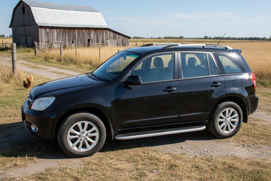 Chery Tiggo 3 2005- Pedane Laterali Tayga (2 pz, Alluminio) Image
