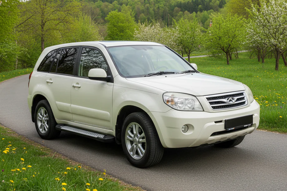 Chery Tiggo 3 2005- Pedane laterali Allmond (2 pz, alluminio) Image